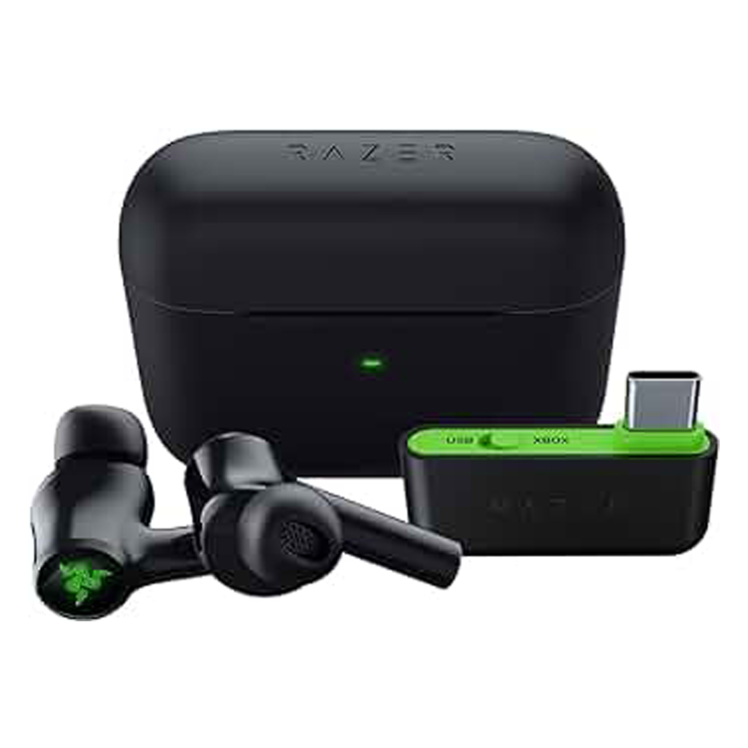 Razer Hammerhead HyperSpeed Wireless Earbuds - Xbox Licensed in Qatar Razer Hammerhead HyperSpeed Wireless Earbuds - Xbox Licensed in Qatar